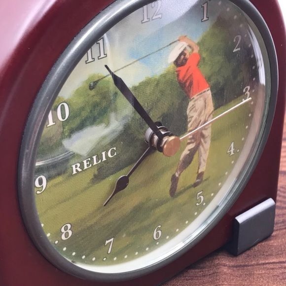 Relic Solid Wood Desk Clock - Picture 4 of 8